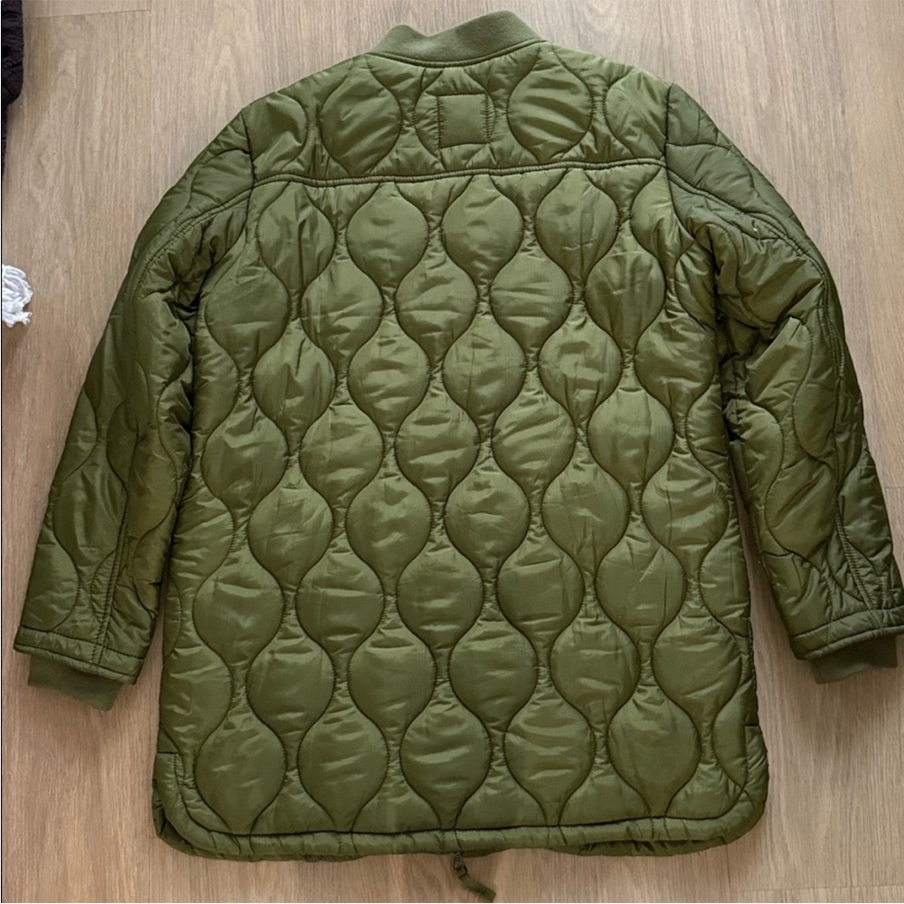 Green Quilted Jacket - image 2
